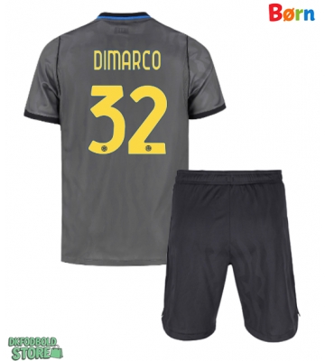 Inter Milan Federico Dimarco #32 Replika Babytøj Tredje sæt Børn 2026-27 Kortærmet (+ Korte bukser)